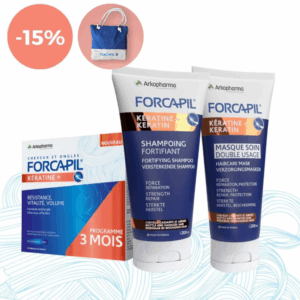 Forcapil Keratin+ Hajregeneráló és hajerősítő csomag